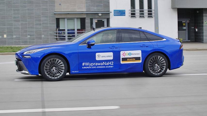 PODRÓŻ PO EUROPIE TOYOTĄ MIRAI
